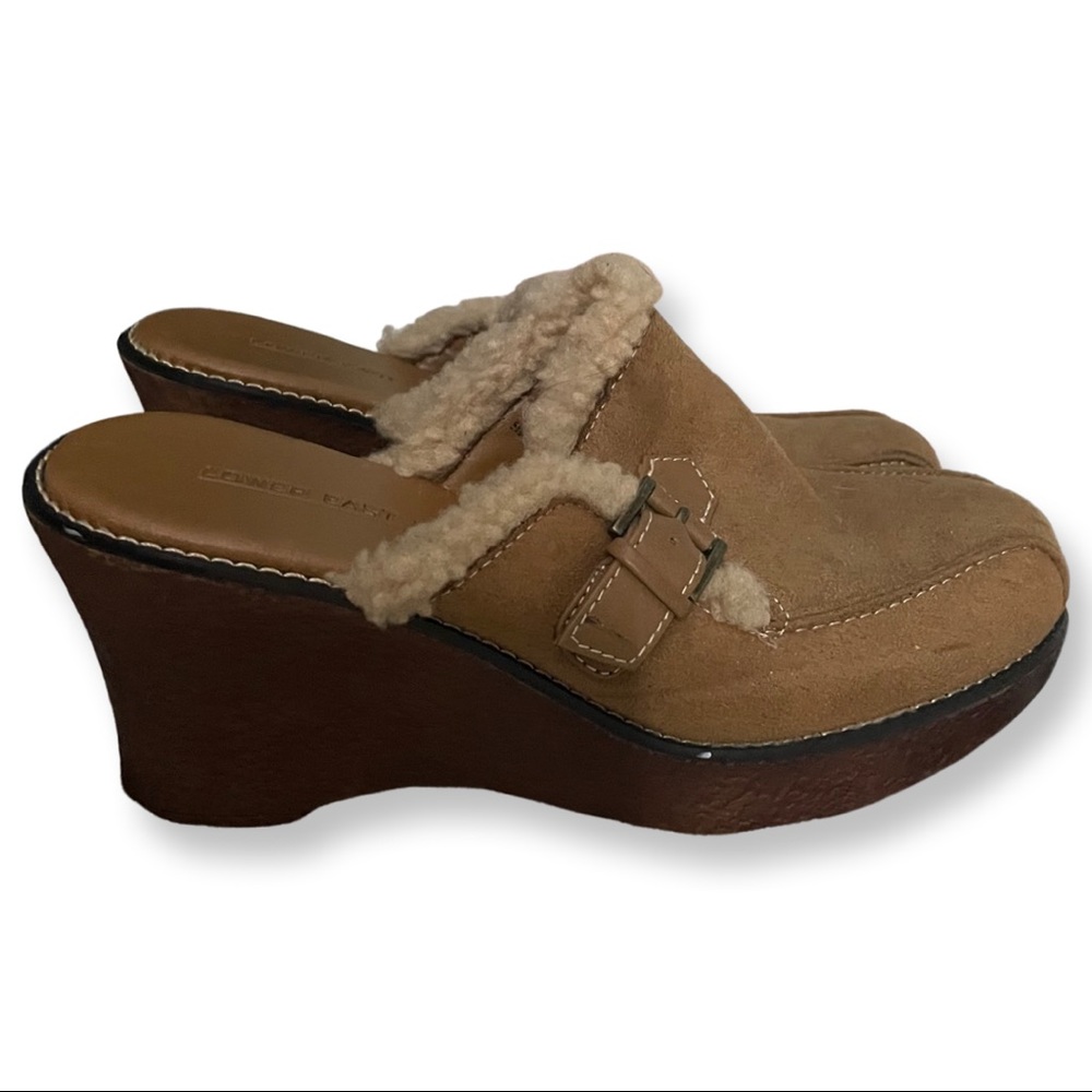 Lower East Side Faux Suede Mule/Clog